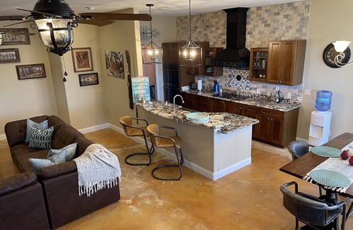 Lakehills House | La Hacienda Rio on Medina River - Tranquility Life