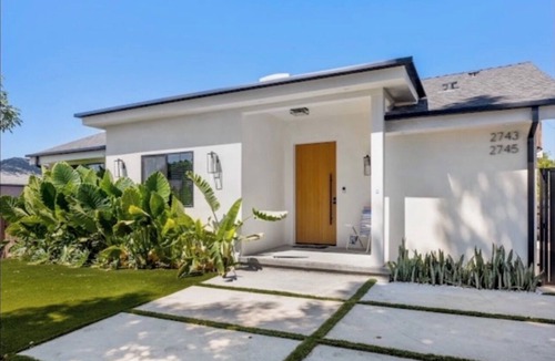 Burbank House | LA Icon House. Murals, KAWS Art & Chef’s Kitchen