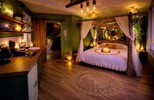Saint-Maurice Apartment | La jungle insolite, SPA, Écran cinéma, Lit à baldaquin king size, day use, 10 min centre