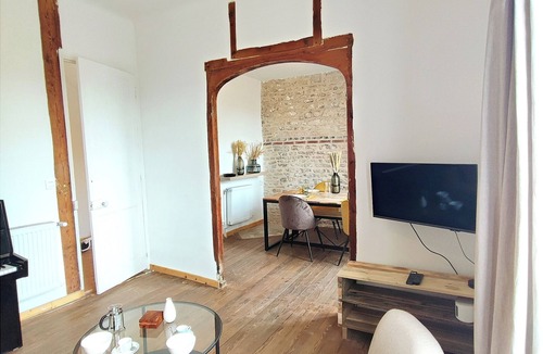Port of Caen House | La Maison Bleue au Bord de L'orne - Jardin Clos - 6 Voyageurs