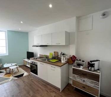 Pont-du-Chateau Apartment | La maison castelpontine studio 2