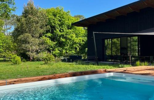 Onesse-et-Laharie Villa | La Maison dans l'Airial, maison d'architecte en pleine nature, PISCINE