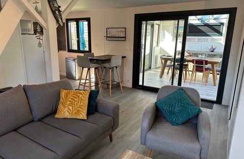 Erdeven Ski Chalet | La maison de la plage direct beach access All-inclusive formula