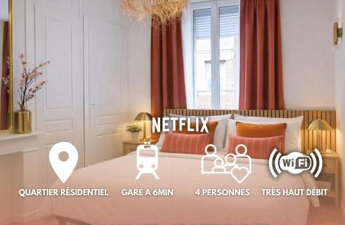 Saint-Acheul House | La Maison nette, calme, parking, 6 min a gare