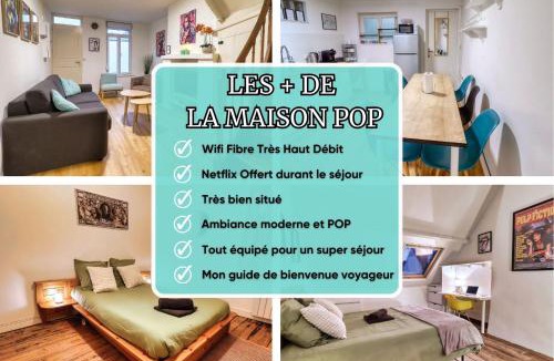 Saint-Honore - Jeanne d'Arc House | La Maison POP, Centrale, Déco Branchée, Netflix