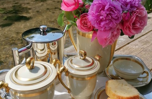 Reviers Bed & Breakfast | La Malposte Chambre Verte MME Pierre Oger