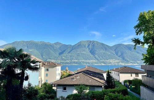 Minusio Apartment | la meta appartamento vista lago con parcheggio