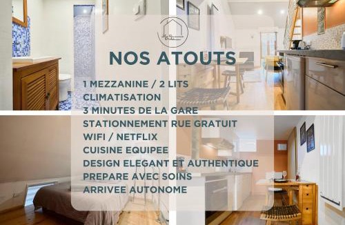 Ascq Apartment | La Mezzanine - Stade Mauroy, gare 3 min