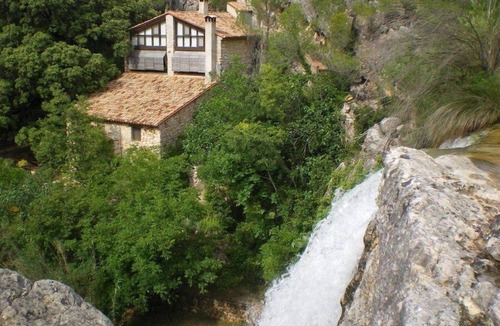 Horta de Sant Joan House | La Molina Soterres - 45-meter swimming pool and a waterfall in your garden!