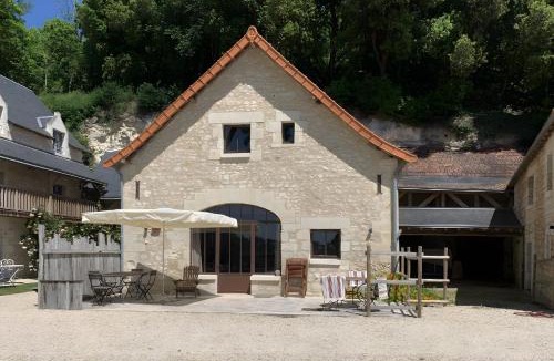 Cravant-les-Coteaux Apartment | La Motte Wilhelm de Sonnay -piscine