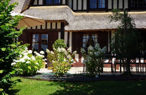 Manerbe Cottage | La Moutinière 5*, luxurious Norman house with swimming pool, 25mn from Deauville
