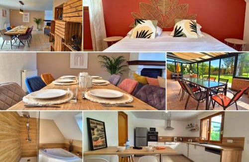 Bois-Bernard House | La Naturelle - Maison 4 chambres & Parking privé
