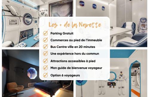 La Terrasse Apartment | La navette spatiale - Aventure - Espace - Clim - Parking