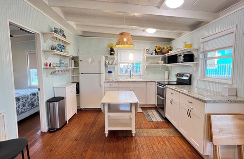 Surfside Beach House | La Palapa whole house at pedestrian beach! Surfside Beach Texas!