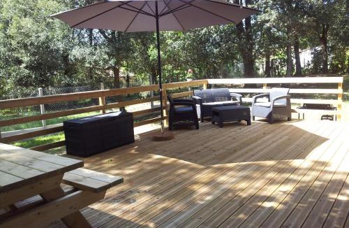 Meschers-sur-Gironde Ski Chalet | La Palombière, plage à 150m