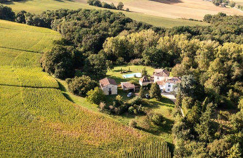 Saint-Clar Cottage | La Palombiere cottage and ecolodges nature swimming pool and spa