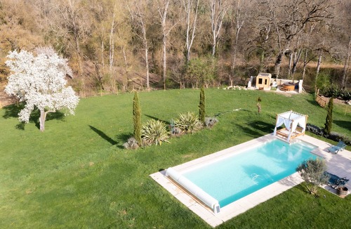 Saint-Clar Cottage | La Palombiere cottage and ecolodges nature swimming pool and spa