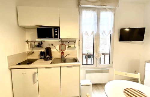 Le Crotoy Apartment | La parenthèse, beachfront studio for 2 people