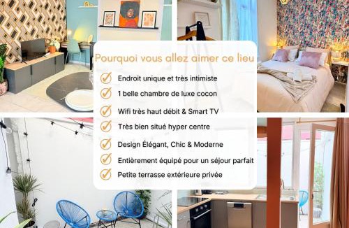 Roubaix Apartment | La Parenthèse Secrète - Refuge cosy avec terrasse hypercentre