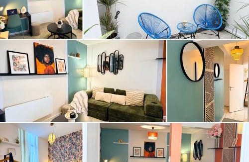 Roubaix Apartment | La Parenthèse Secrète - Refuge cosy avec terrasse hypercentre