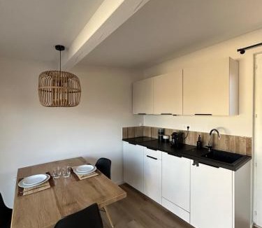 Craponne Apartment | La petite maison studio et jardin