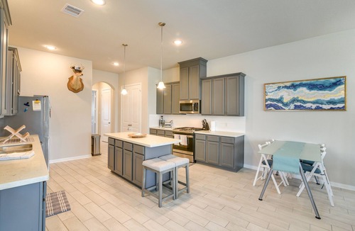 La Porte House | La Porte Home w/Balconies: Walk to Beach!