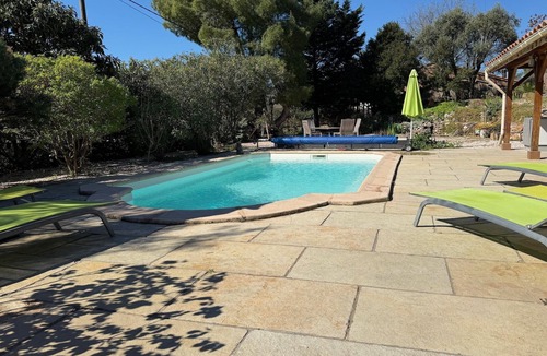 Roquebrun House | La Rocaille, house for 6 with swimming pool