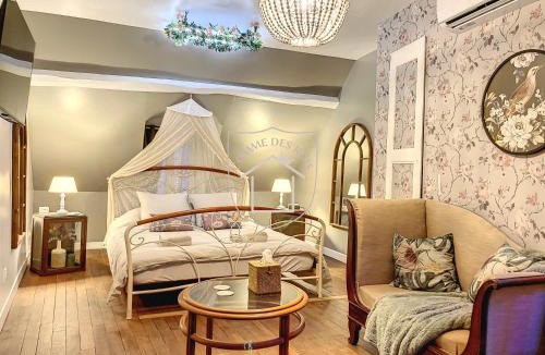 Dourdan Villa | La Romantique des Rois - Jacuzzi & Sauna privés