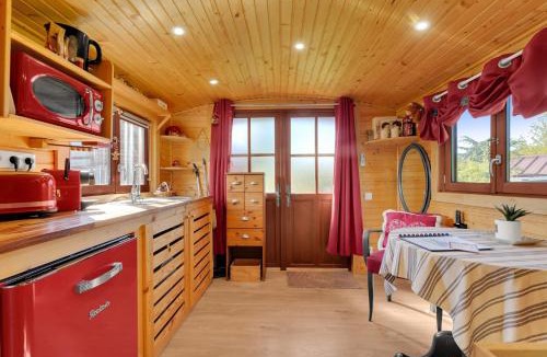 Villeneuve-de-Riviere House | La Roulotte du Cagire - 4 pers - Pyrénées