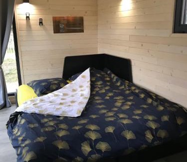 Portbail Ski Chalet | La Roulotte - Tiny House 150m de la Plage