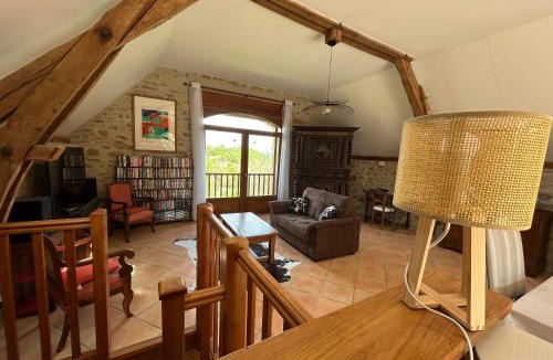 Loubressac House | La Sagnarde Loubressac Terrasse intime