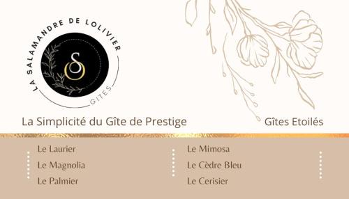 Aubignosc House | La Salamandre de l Olivier - Le Laurier