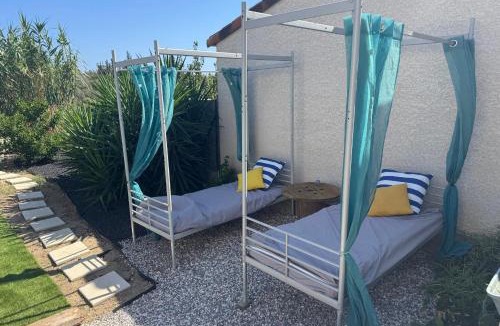 La Palme House | La Saline maison pour 6 bel extérieur