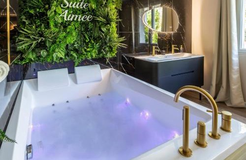 Angouleme Apartment | La Suite Aimée - Espace relaxant avec balnéo