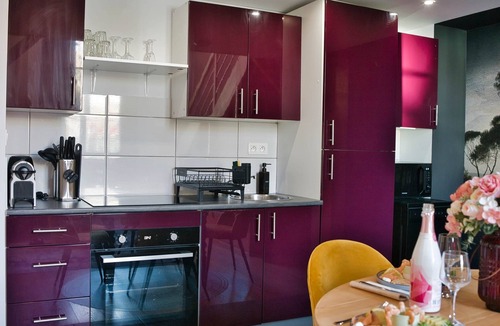Mulhouse Apartment | La Suite Pourpre - Duplex - Mulhouse Hyper Centre