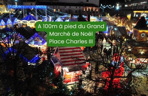 Saint Nicolas - Charles III - Ville vieille - Trois Maisons - Leopold Apartment | La Suite Saphir – spa privatif