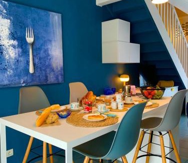 Salies-de-Bearn Apartment | La Suite Unique - Cottage cosy - 2 chambres - vue Golf - 10 mn des Thermes - Linge inclus-
