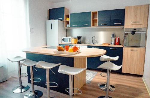 Redon Apartment | La Tanière du Corsaire - Coliving - jusqu'à 4 chambres - vue Rivière