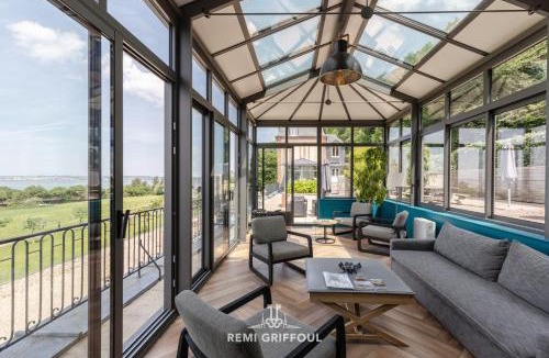 Honfleur House | La Tour de lEstuaire Panoramic Sea View & Private Terrace
