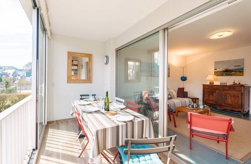 La Trinite-sur-Mer Apartment | La Trinité/Mer - 3-room apartment - 70m²-Port view