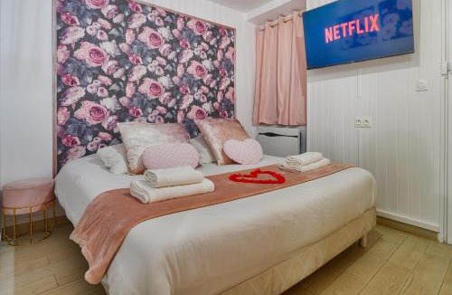 Montgeron Apartment | La Vie en Rose/Jacuzzi