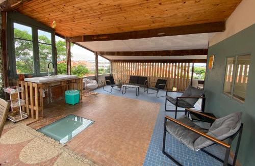 Moyen-Vernet Villa | La villa au palmier - 10ch, 2sdb, toit terrasse