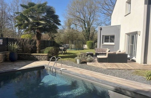 Treillieres Villa | LA VILLA DES 5 MONDES - Swimming pool/garden/Parking - 10p