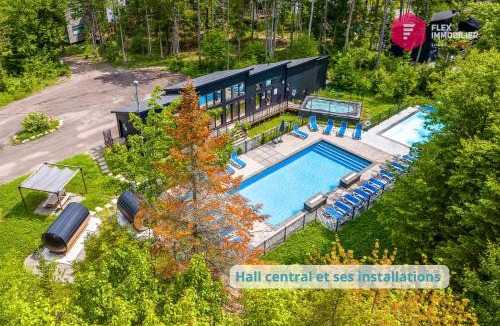 Pont-Rouge House | La Villa du Spa Creusé - Chalet avec spa extérieur privé à Pont-Rouge - Resort près de Québec