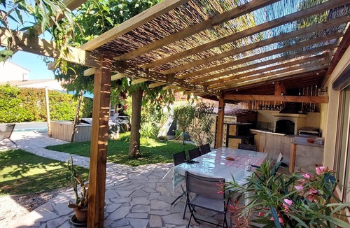 Jacou Villa | "La VILLA GRIMAUDE": a favorite villa! swimming pool, terrace, summer kitchen,.