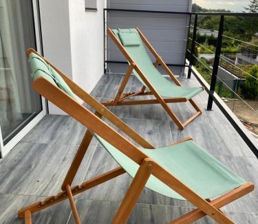 Saint-Prix Apartment | La Villa Perchée, Appartements Élégants, sauna Privé, sport, terrasses et Vue Panoramique, Parking protégé, proche PARIS