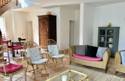 Bourneau Villa | La Villa, private garden and swimming pool in exceptional location with château