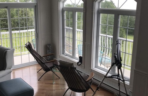 La Malbaie House | La Villa T , view belvedere