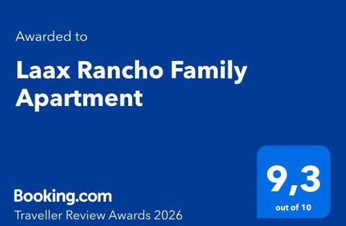 Laax Apartment | Laax Rancho Family Apartment