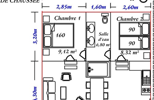 Bois-Guillaume Apartment | LABELLED 4 EPIS GITE ROUEN SEINE VIEW